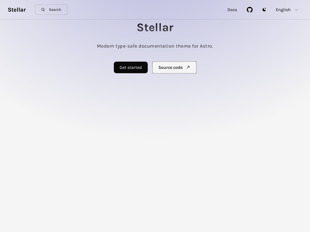 Stellar screenshot