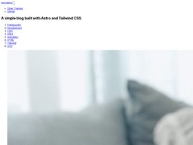 Micro Blog screenshot