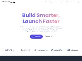 NovaJAM - Next.js Multi-purpose Template screenshot
